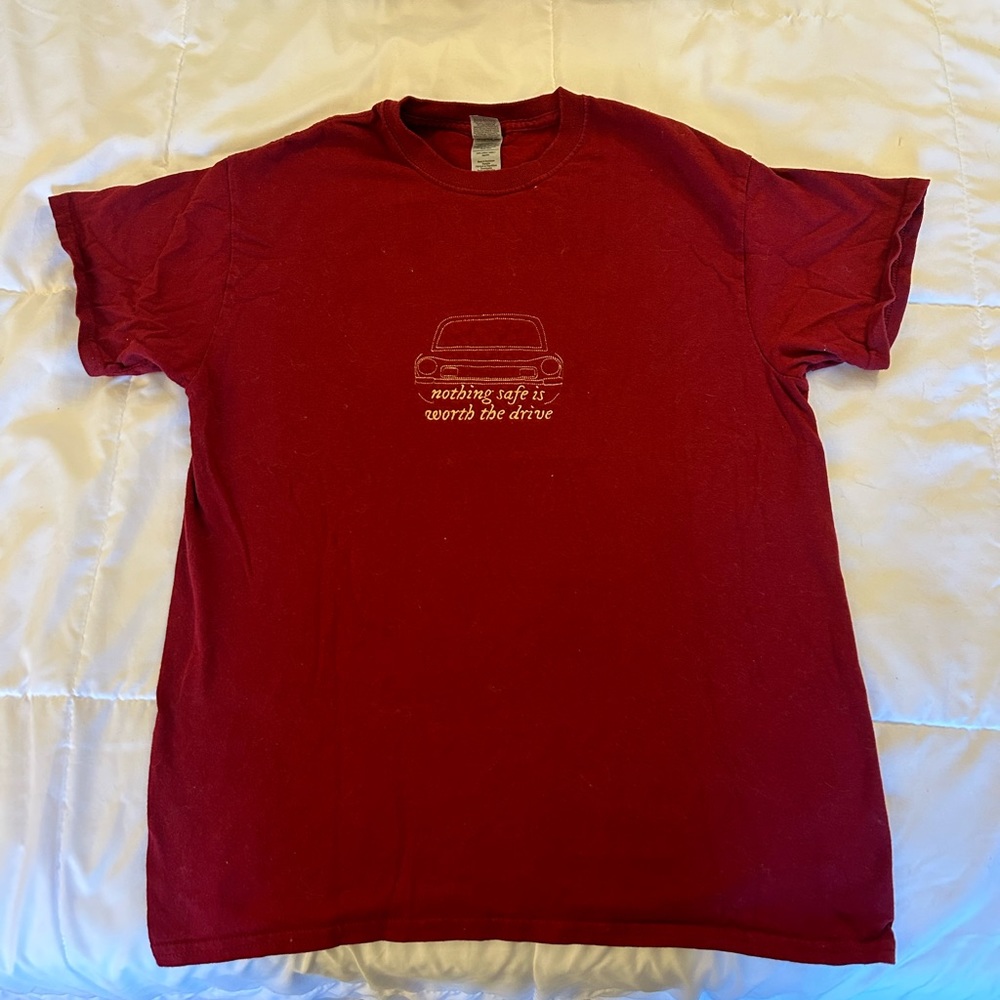Red Fanmade Taylor Swift Tee